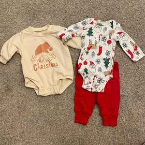 Cute baby’s 1st Christmas Bundle